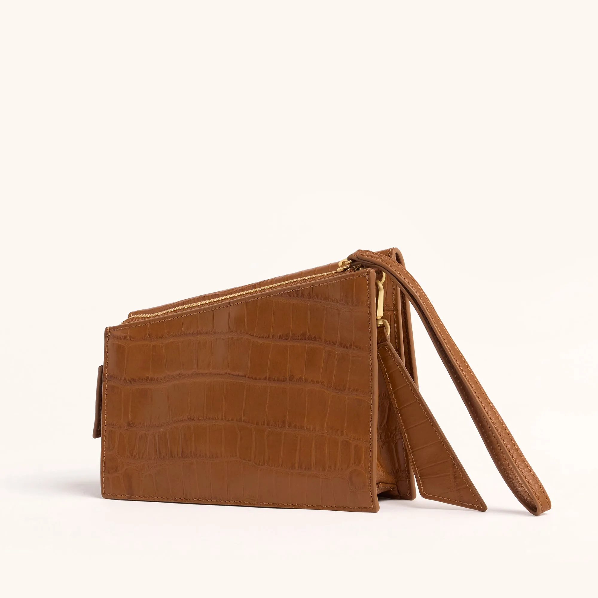 Curtis | Canyon Crocco/Brushed Gold