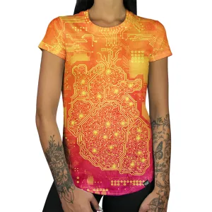 Cyber Heart Women's Tee