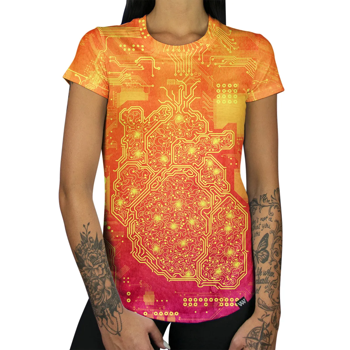 Cyber Heart Women's Tee