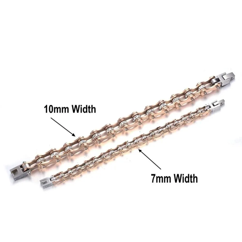 Cycolinks Rose Gold Crystal Bracelet Buy One Get One Free