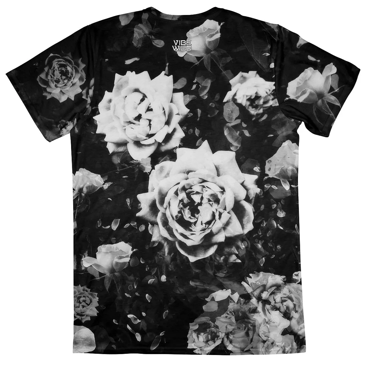 Dark White Rose Men's Tee