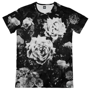 Dark White Rose Men's Tee