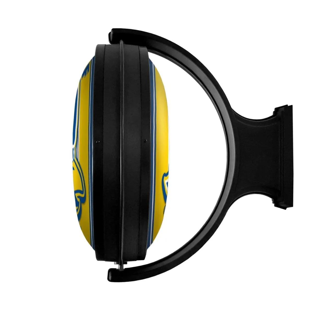 Delaware Blue Hens: Original Round Rotating Lighted Wall Sign
