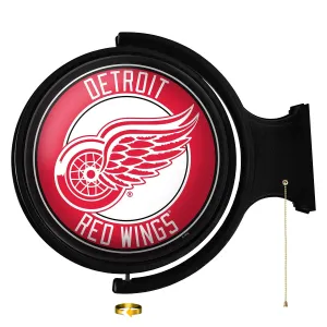 Detroit Red Wings: Original Round Rotating Lighted Wall Sign