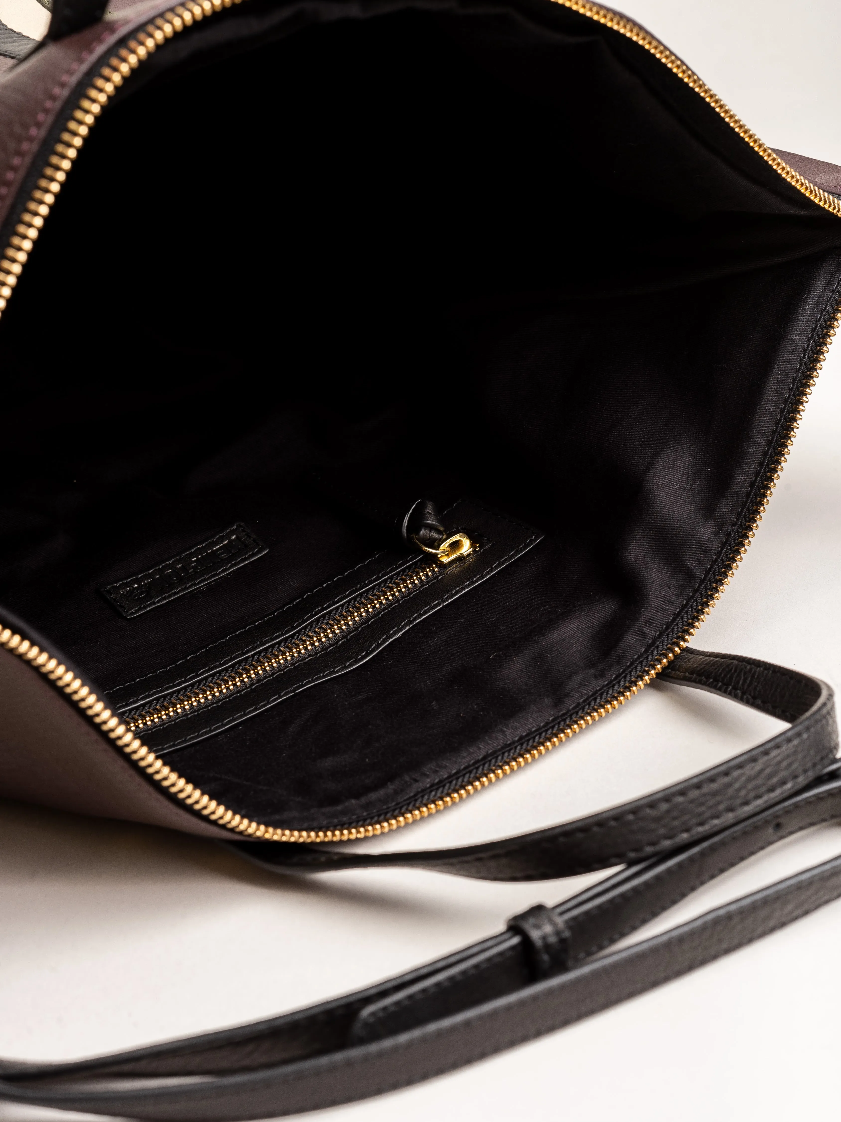 devon holdall - oxblood & petite lizard