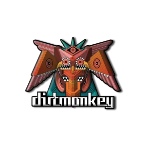 Dirt Monkey - Stomping Grounds - Pin