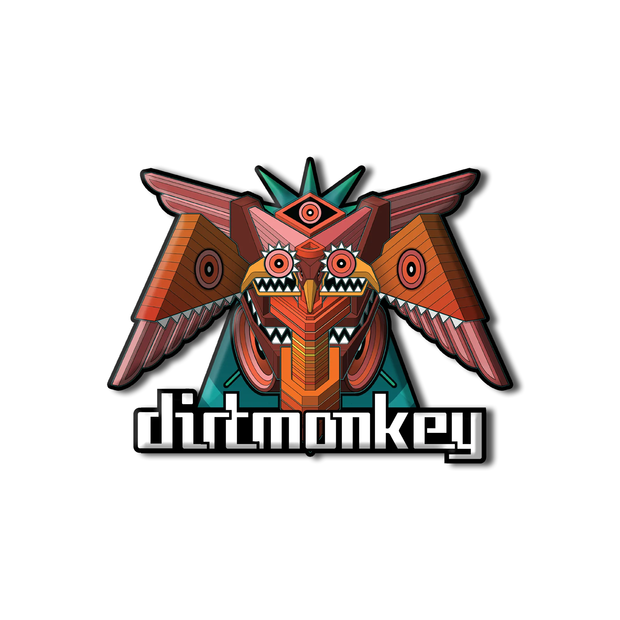 Dirt Monkey - Stomping Grounds - Pin