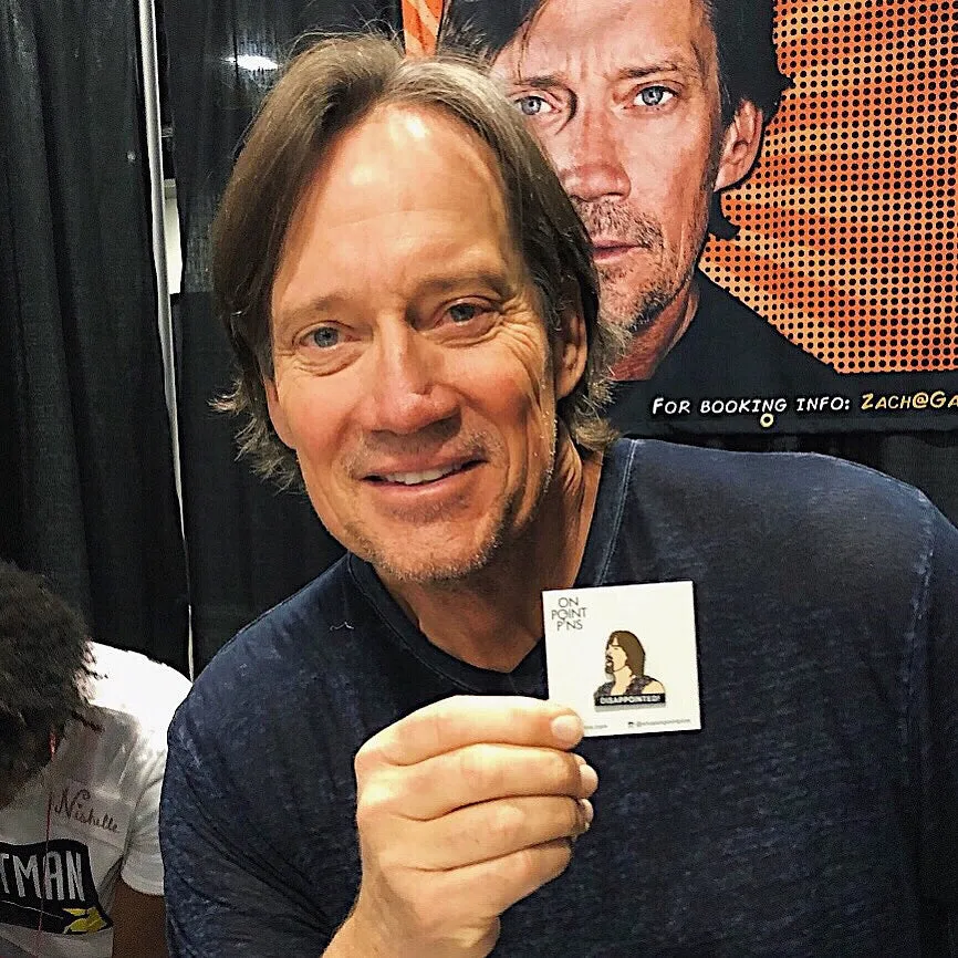 Disappointed Meme Lapel Enamel Pin | Hercules: The Legendary Journeys (Kevin Sorbo)