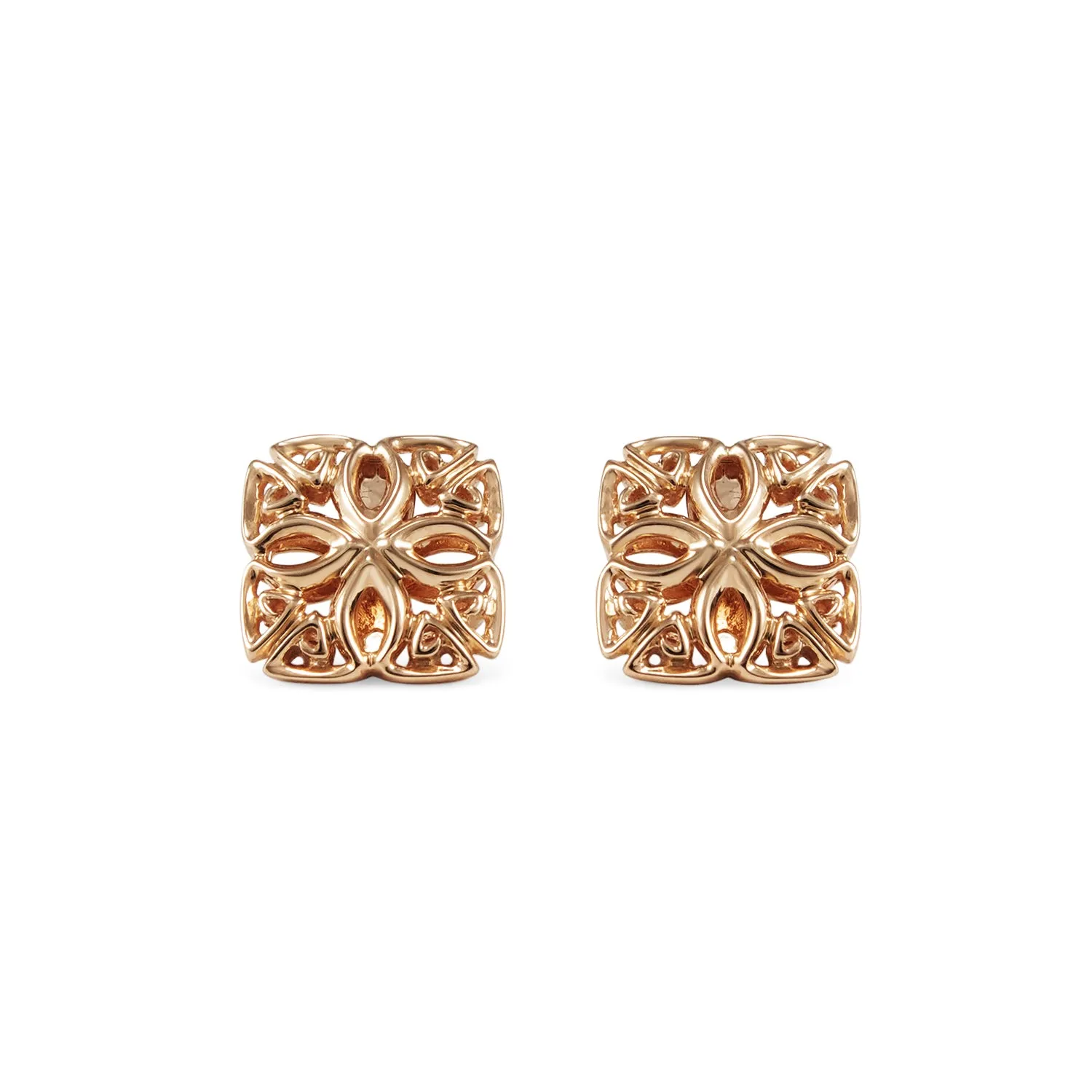 Délicat Stud Earring - 18K Rose Gold Vermeil