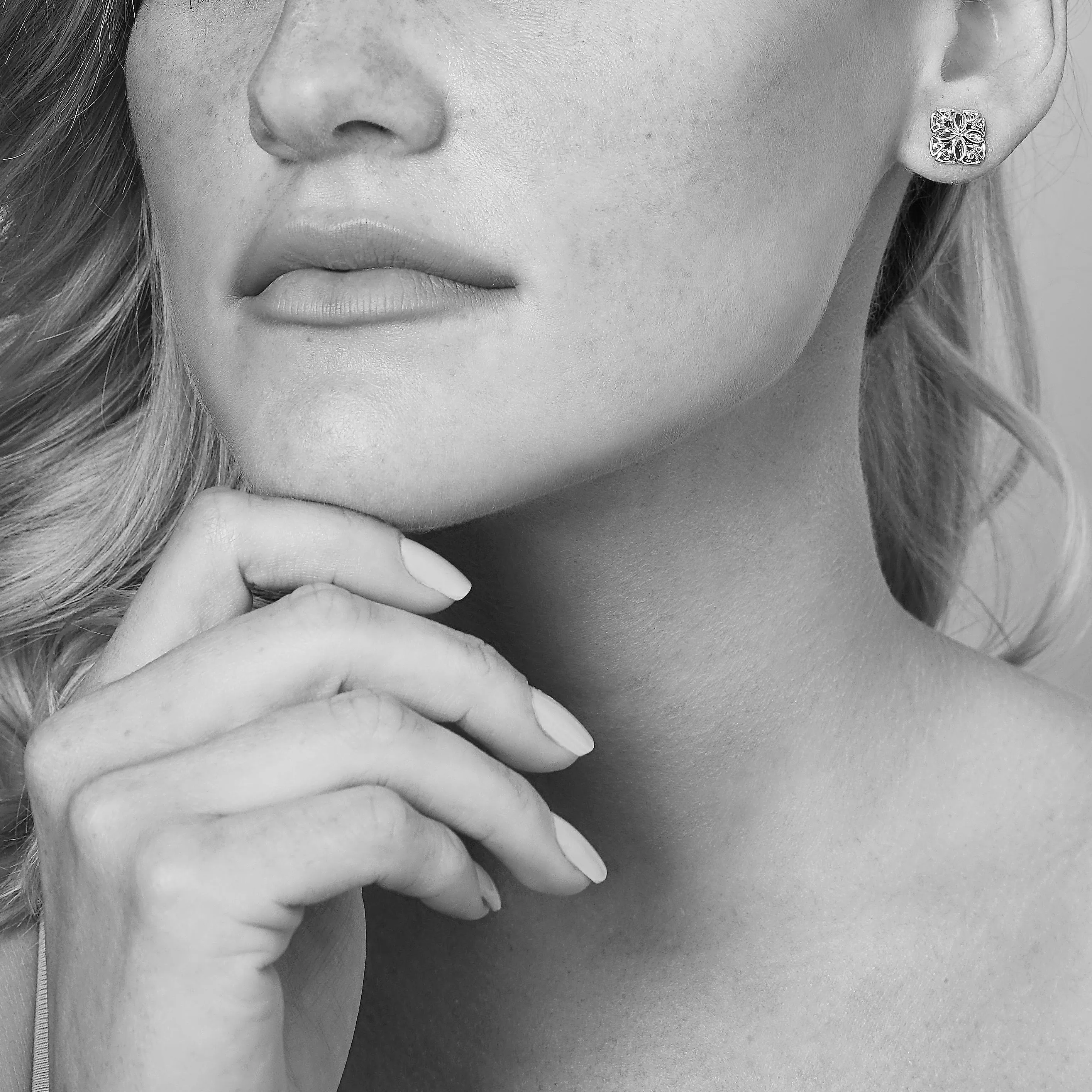 Délicat Stud Earring - Sterling Silver