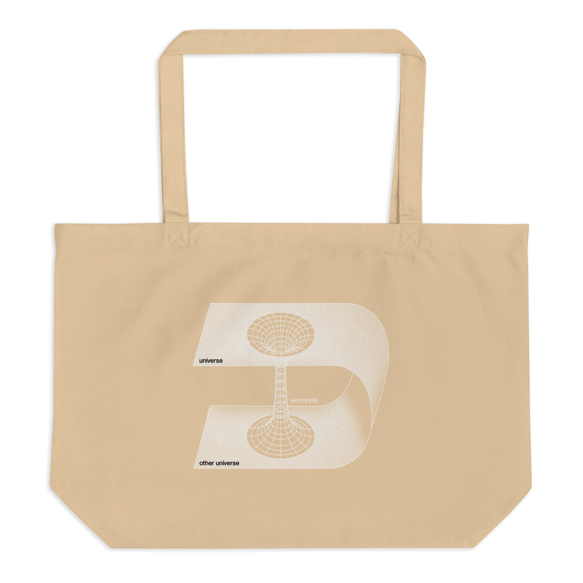 DUST Wormhole Large Organic Tote Bag