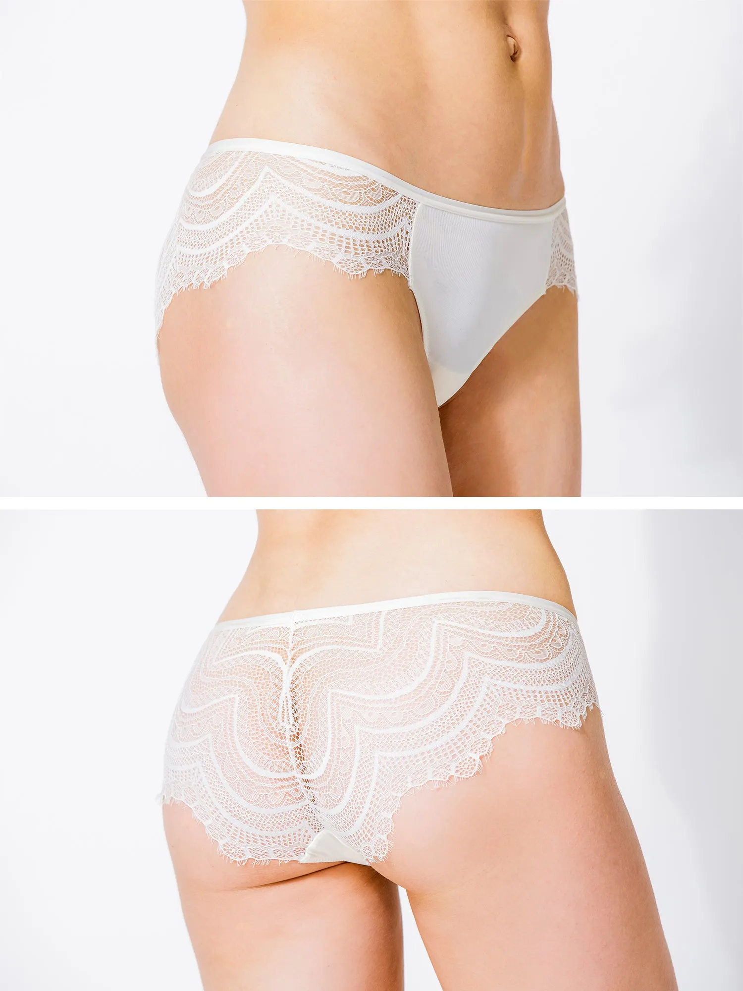 EDGED LACE BRALETTE SET