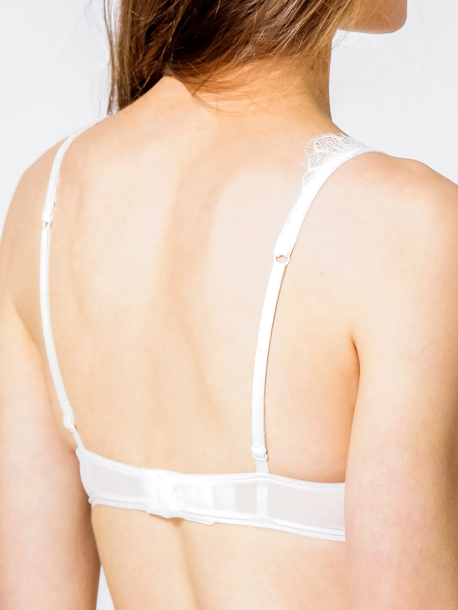 EDGED LACE BRALETTE SET