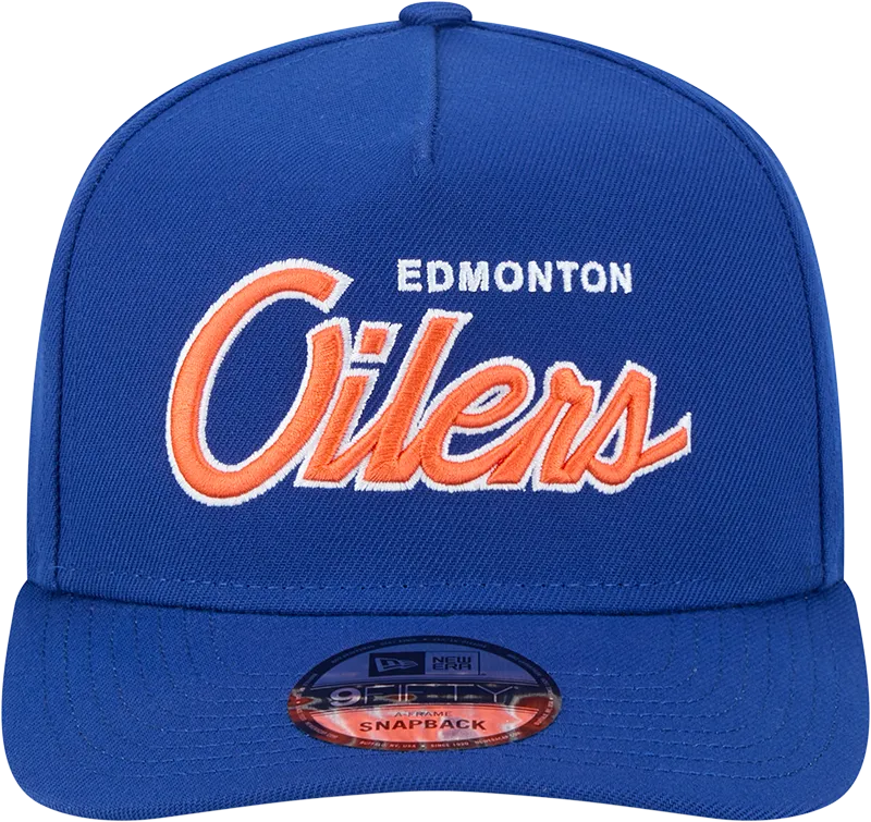 Edmonton Oilers 9FIFTY A-FRAME  Script