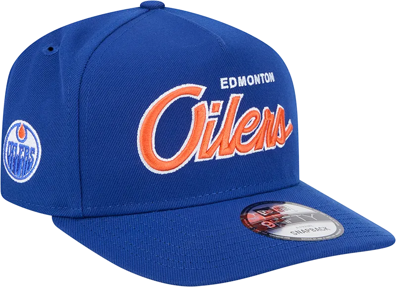 Edmonton Oilers 9FIFTY A-FRAME  Script