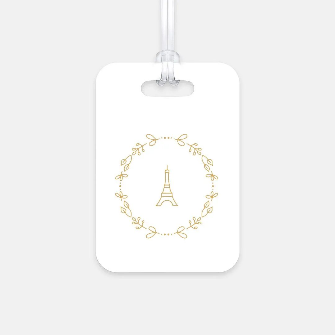Eiffel Luggage Tag
