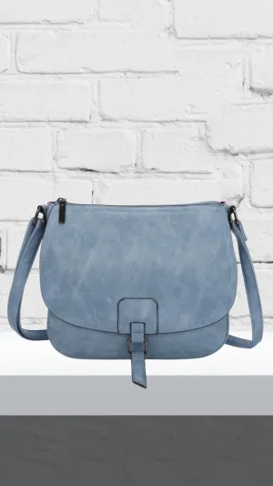 Eva - Soft Crossbody Bag Denim