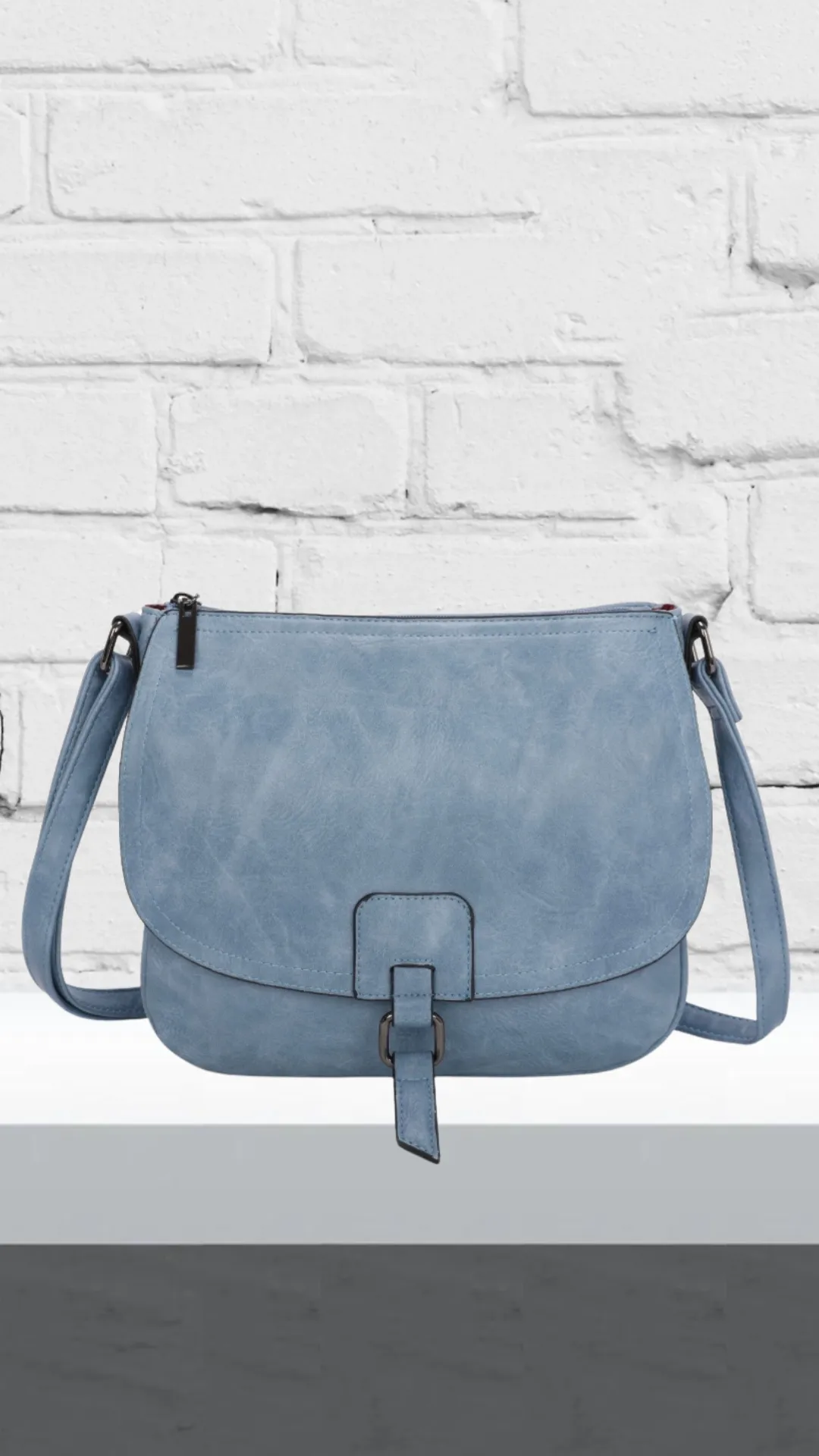 Eva - Soft Crossbody Bag Denim