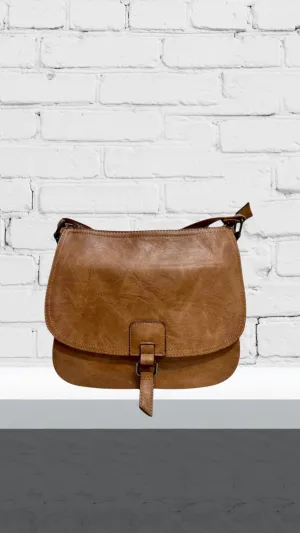 Eva - Soft Crossbody Bag Tan