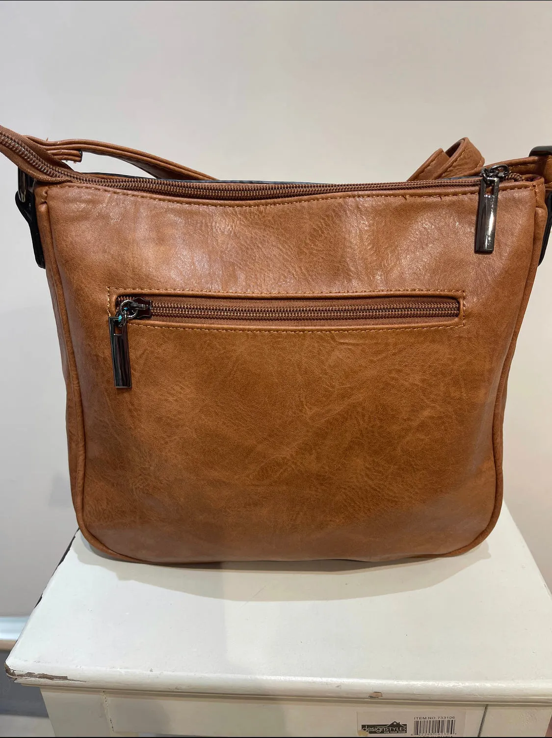 Eva - Soft Crossbody Bag Tan
