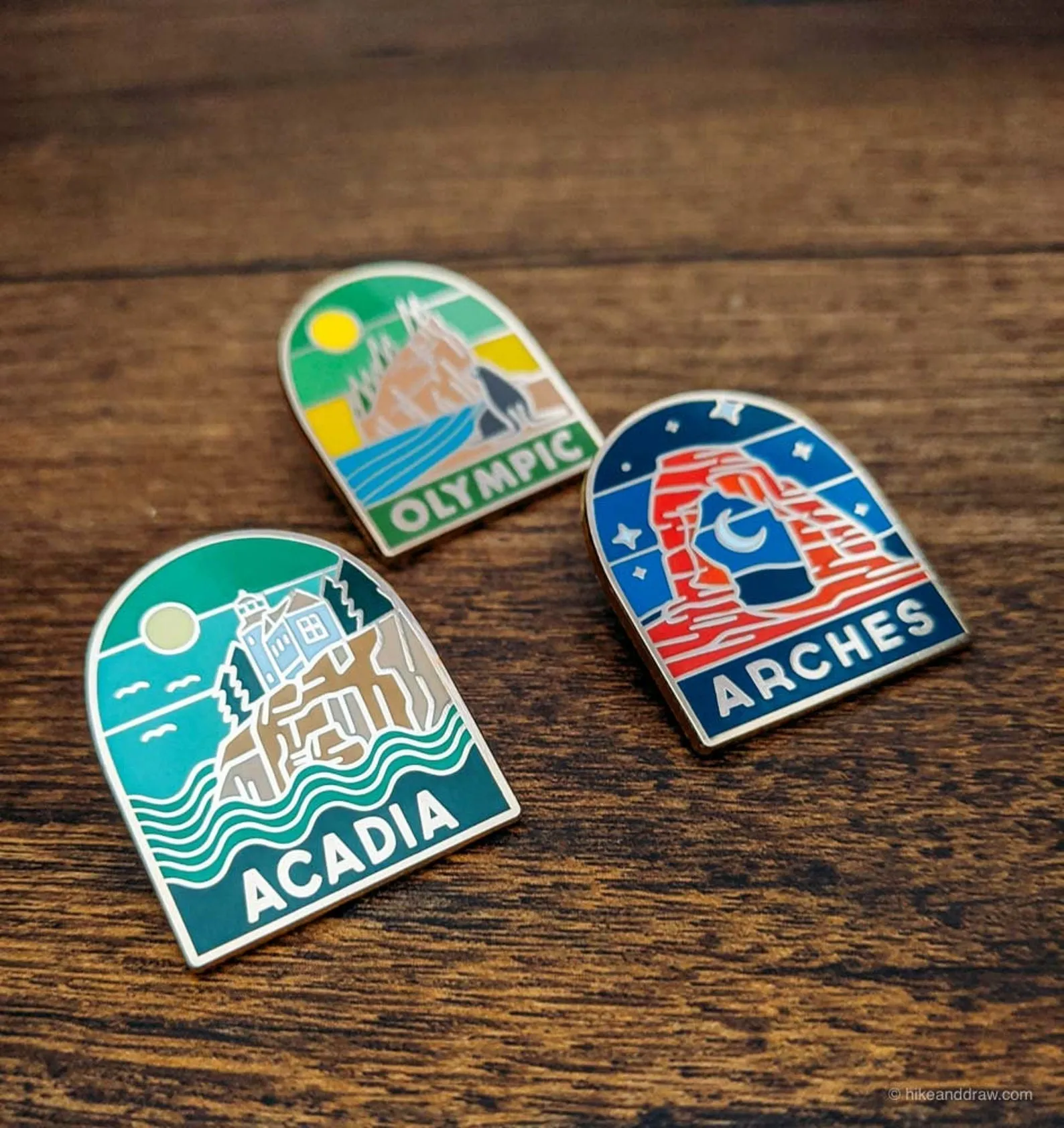 Everglades National Park Enamel Pin