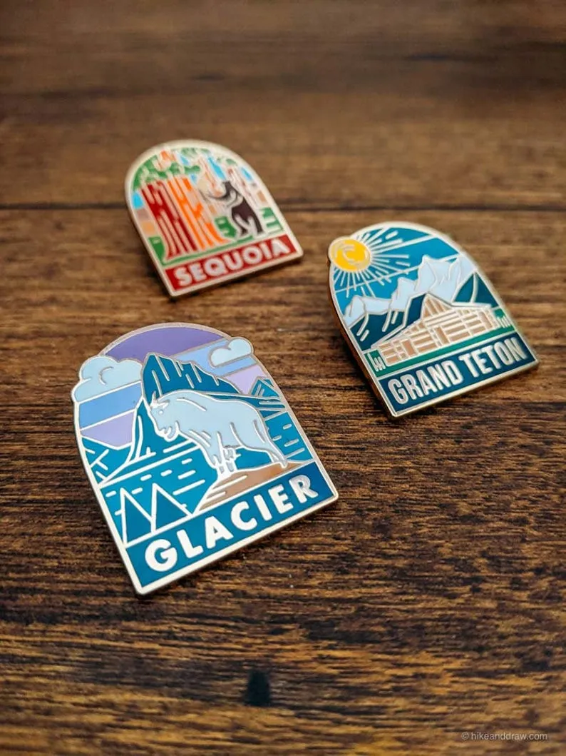Everglades National Park Enamel Pin