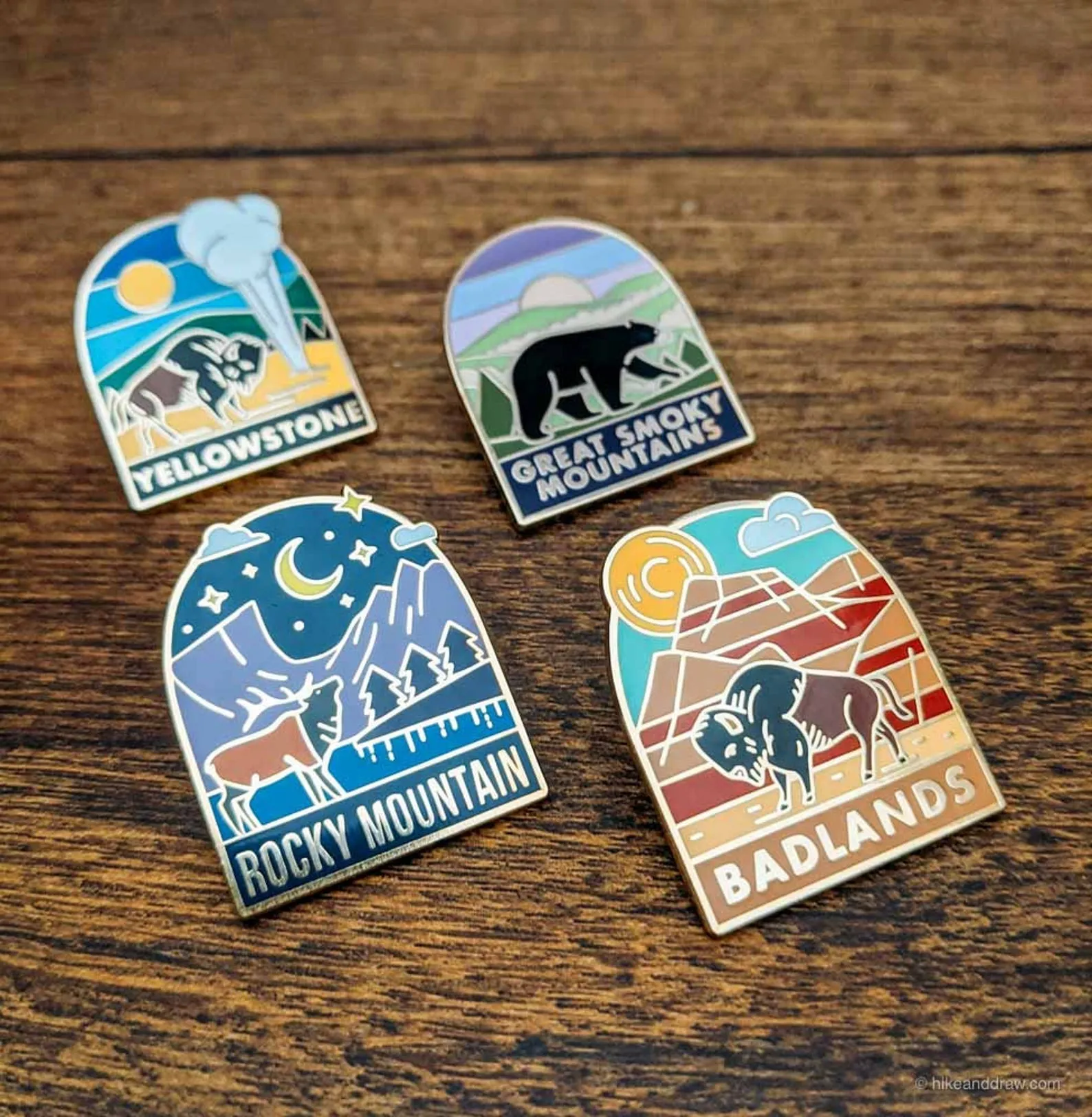 Everglades National Park Enamel Pin