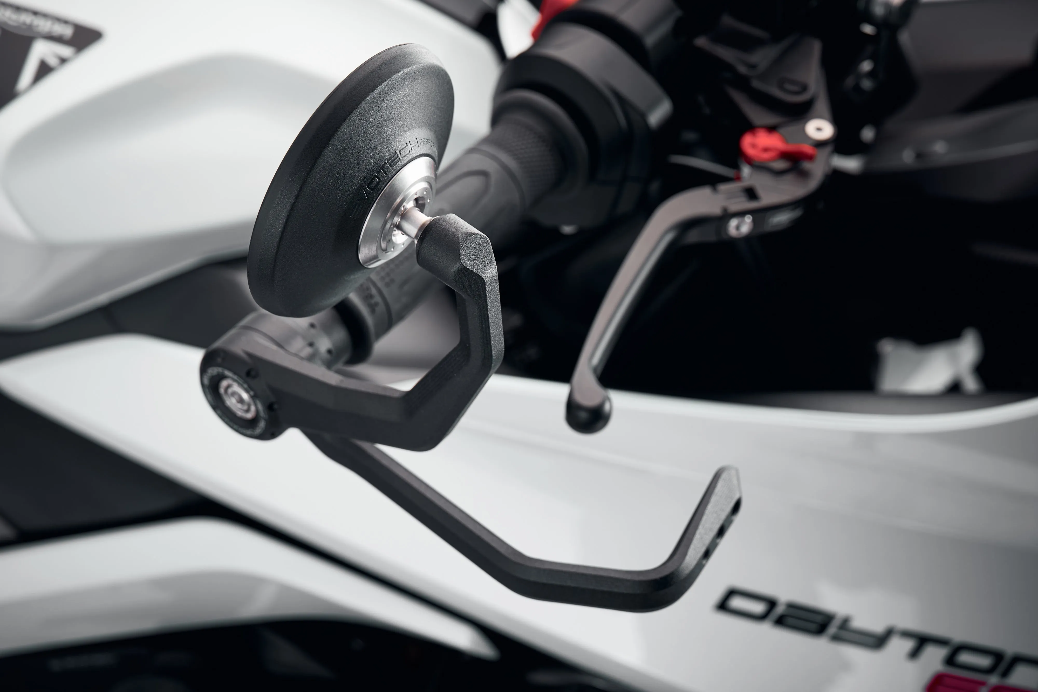 Evotech Bar End Mirrors / Brake and Clutch Protector Kit - Triumph Daytona 660 (2024 )