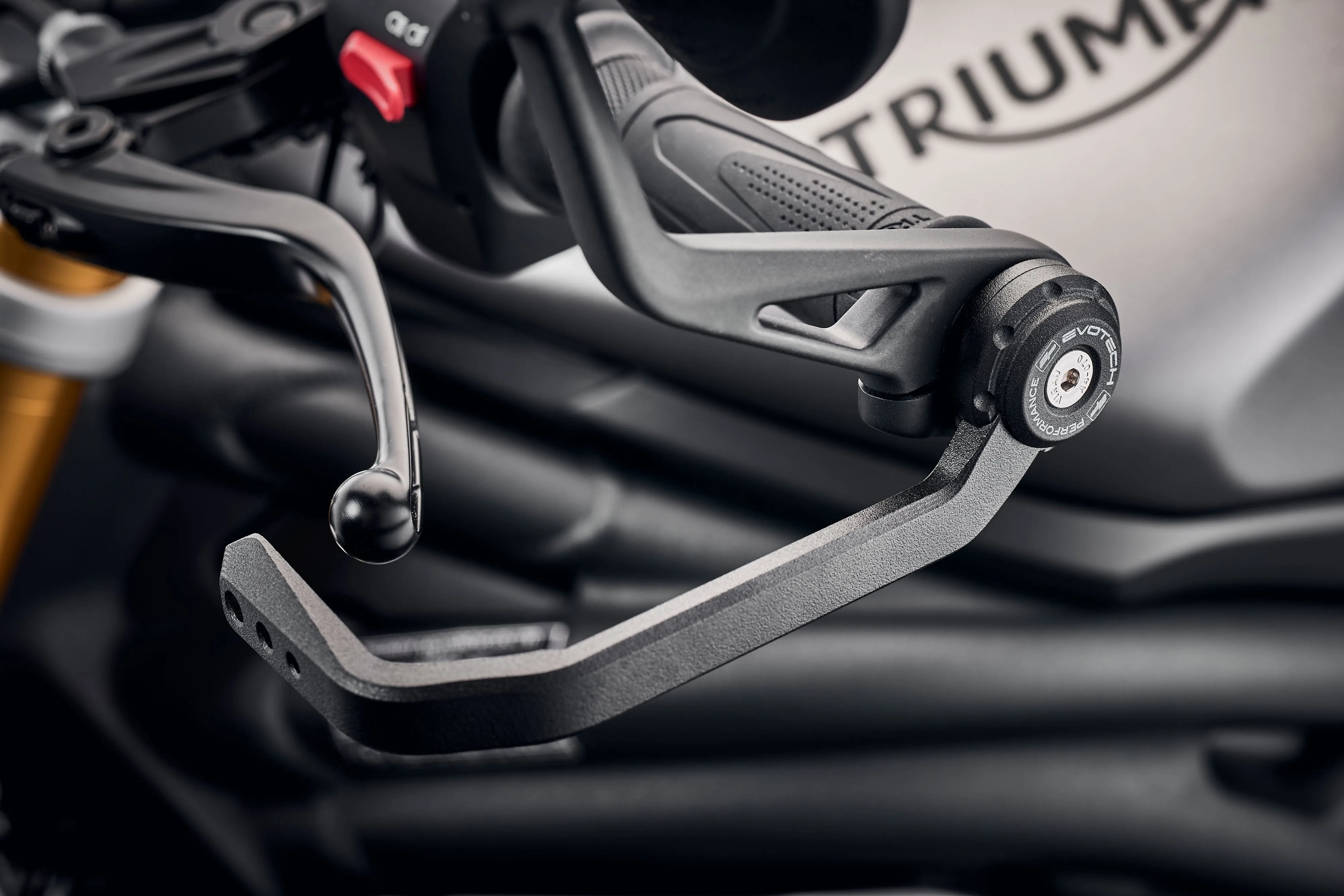 Evotech Triumph Street Triple S (660) Brake And Clutch Lever Protector Kit 2020  (Bar End Mirror Version)