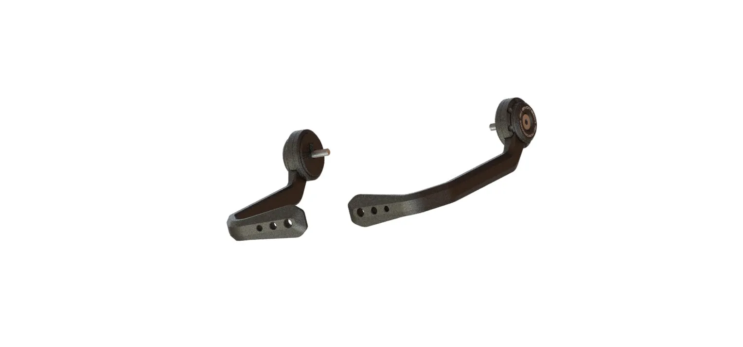 Evotech Triumph Street Triple S (660) Brake And Clutch Lever Protector Kit 2020  (Bar End Mirror Version)