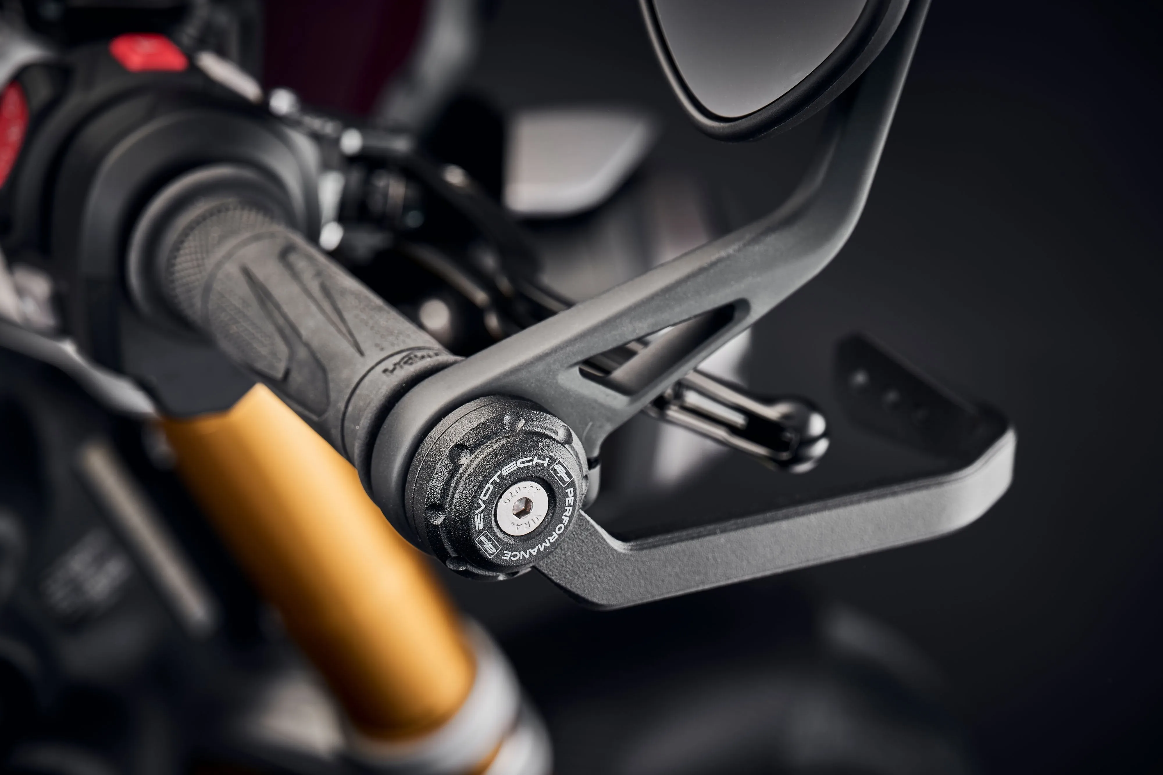 Evotech Triumph Street Triple S (660) Brake And Clutch Lever Protector Kit 2020  (Bar End Mirror Version)