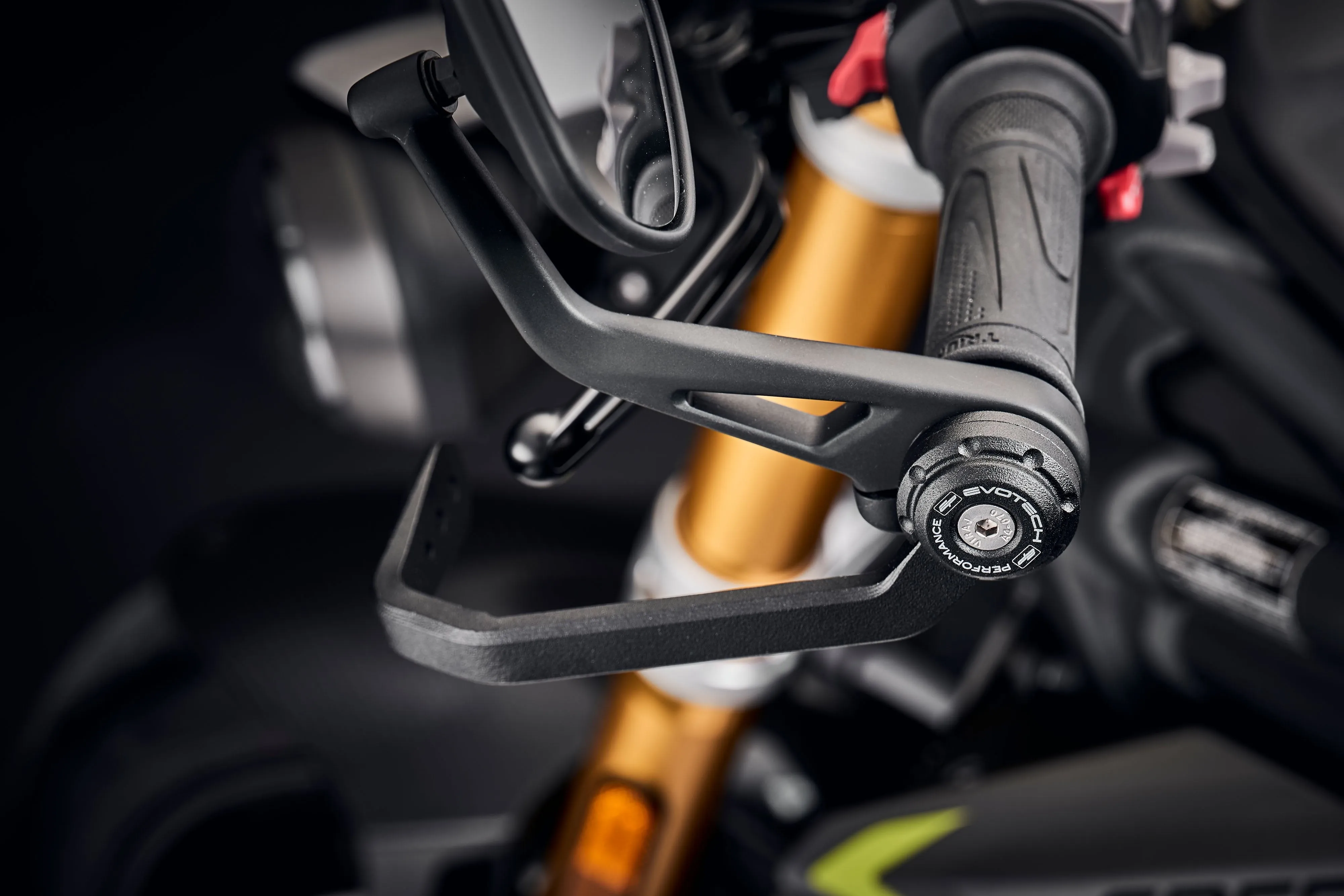 Evotech Triumph Street Triple S (660) Brake And Clutch Lever Protector Kit 2020  (Bar End Mirror Version)