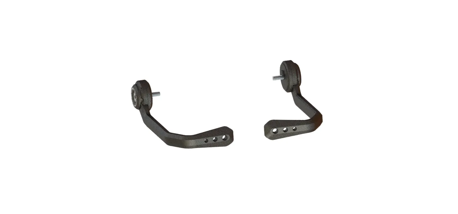 Evotech Triumph Street Triple S (660) Brake And Clutch Lever Protector Kit 2020  (Bar End Mirror Version)