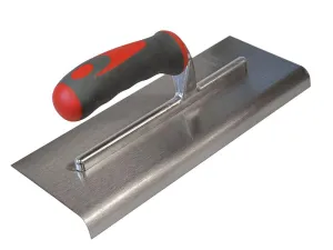 Faithfull Edging Trowel Soft Grip Handle 11 X 4.3/4In