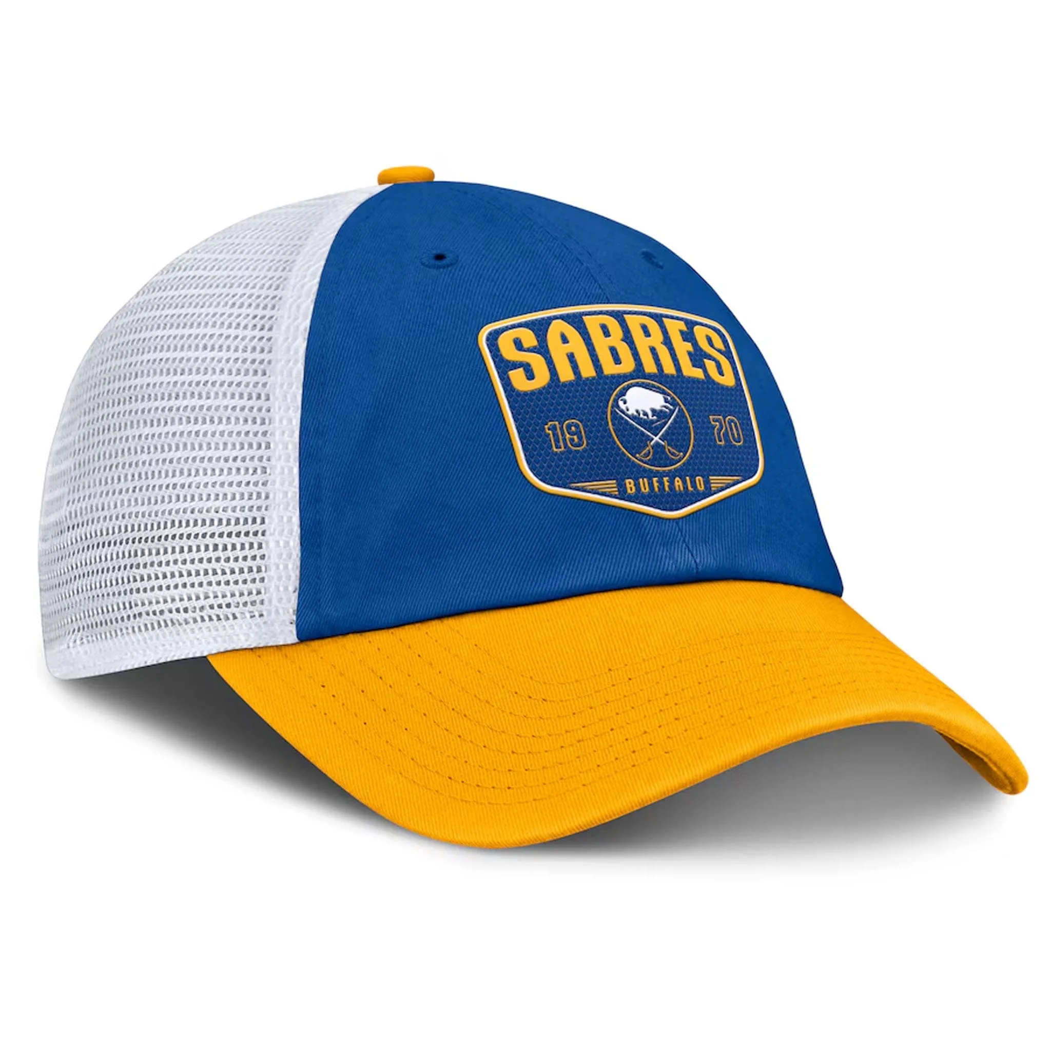 Fanatics One-Timer Cotton Structured Adjustable Mesh Hat - Buffalo Sabres