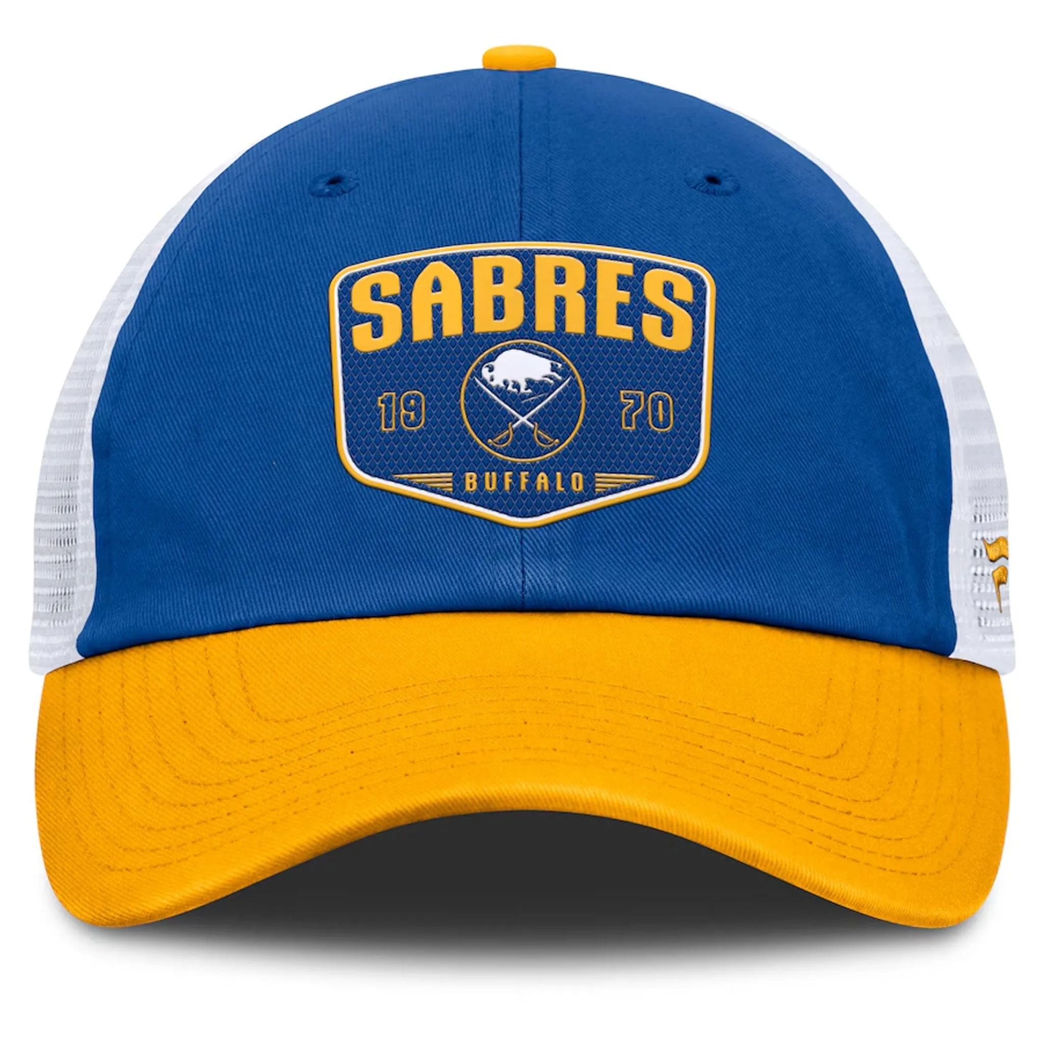 Fanatics One-Timer Cotton Structured Adjustable Mesh Hat - Buffalo Sabres