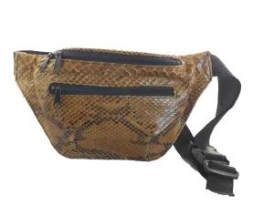 Fanny Pack - Waist Bag made from Snakeskin - On Sale
