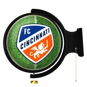 FC Cincinnati: Pitch - Original Round Rotating Lighted Wall Sign