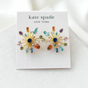 Firework Floral Delicate Statement Stud Earrings