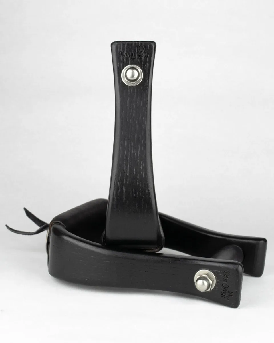 Flat Bottom - 2" Satin Black