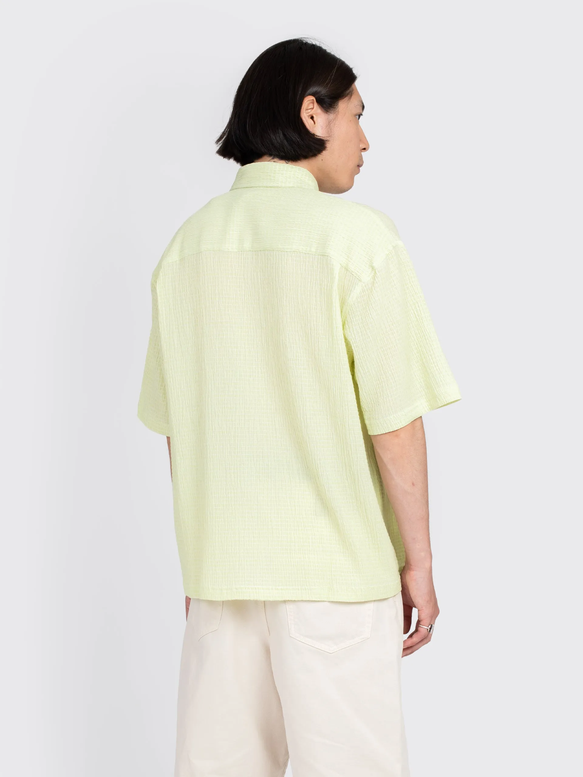 Flat Bottom Crinkled Shirt