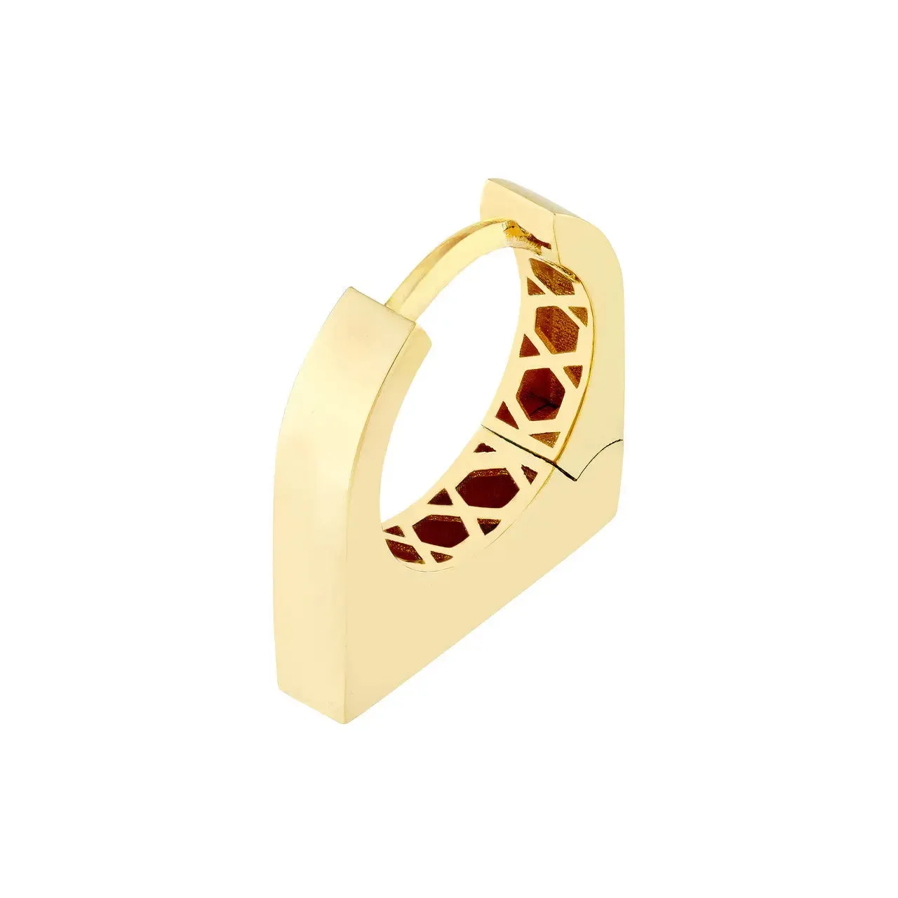 Flat Bottom Hoop Earrings
