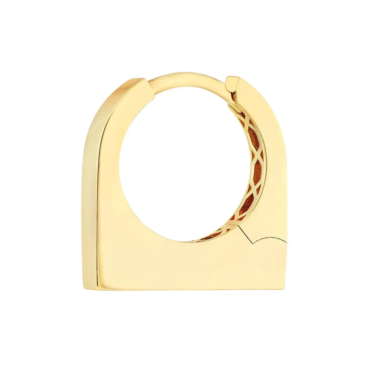 Flat Bottom Hoop Earrings
