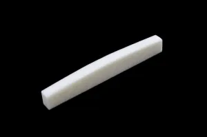 Flat Bottom Nut For Fender Guitars, Radiused Top, 42.86 x 6.35 x 3.18 mm