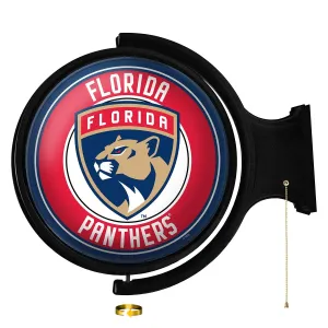 Florida Panthers: Original Round Rotating Lighted Wall Sign