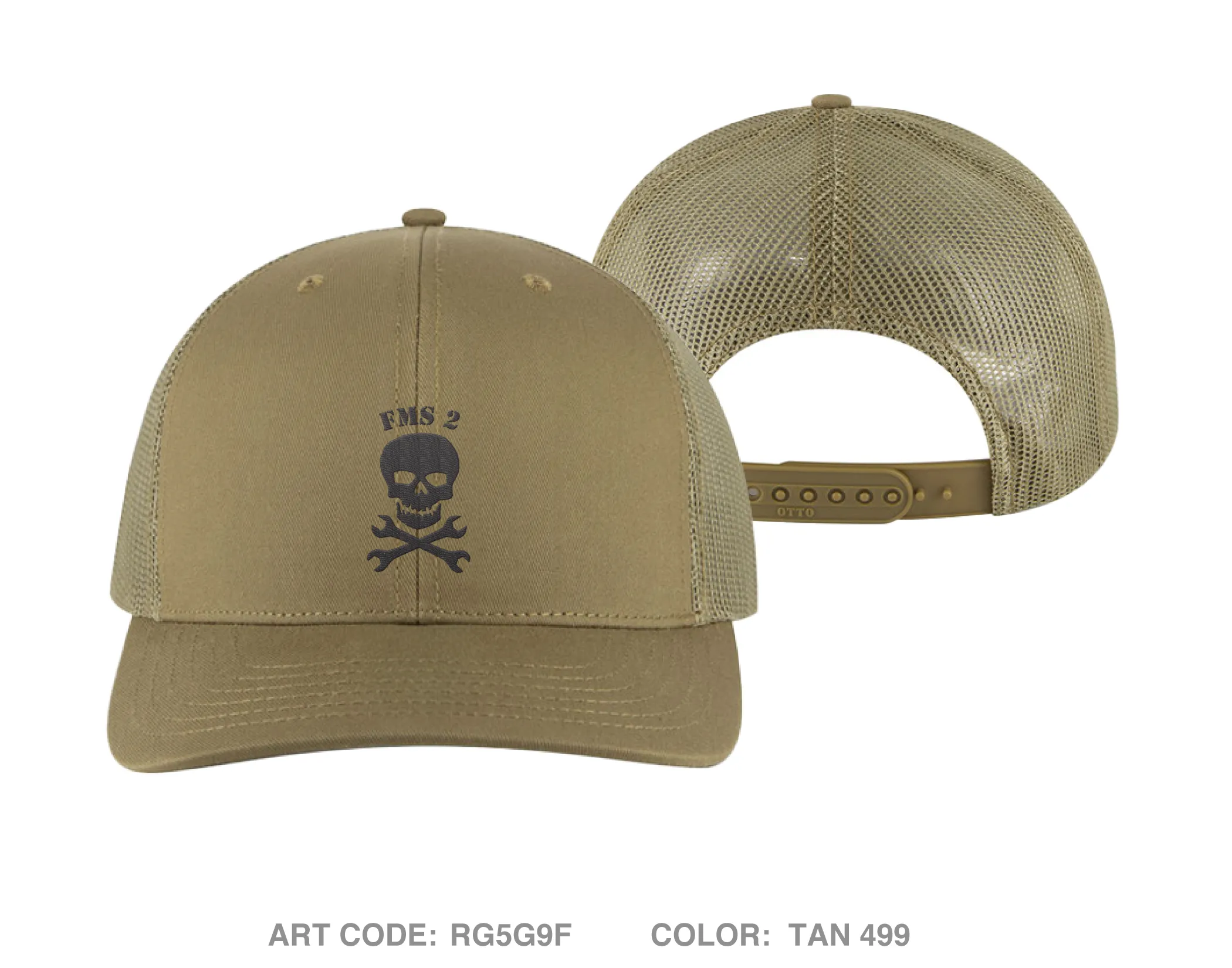 FMS 2 Store 1 Embroidered Snapback Trucker Cap - RG5G9F