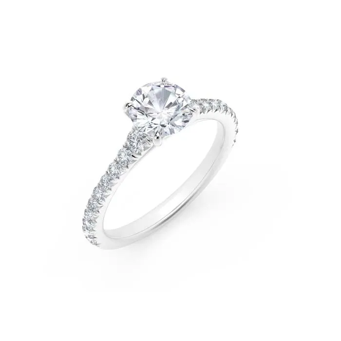 Forevermark 1CTW Icon Engagement Ring in Platinum