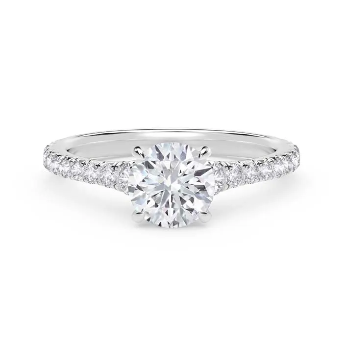 Forevermark 1CTW Icon Engagement Ring in Platinum