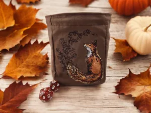 Fox dice bag