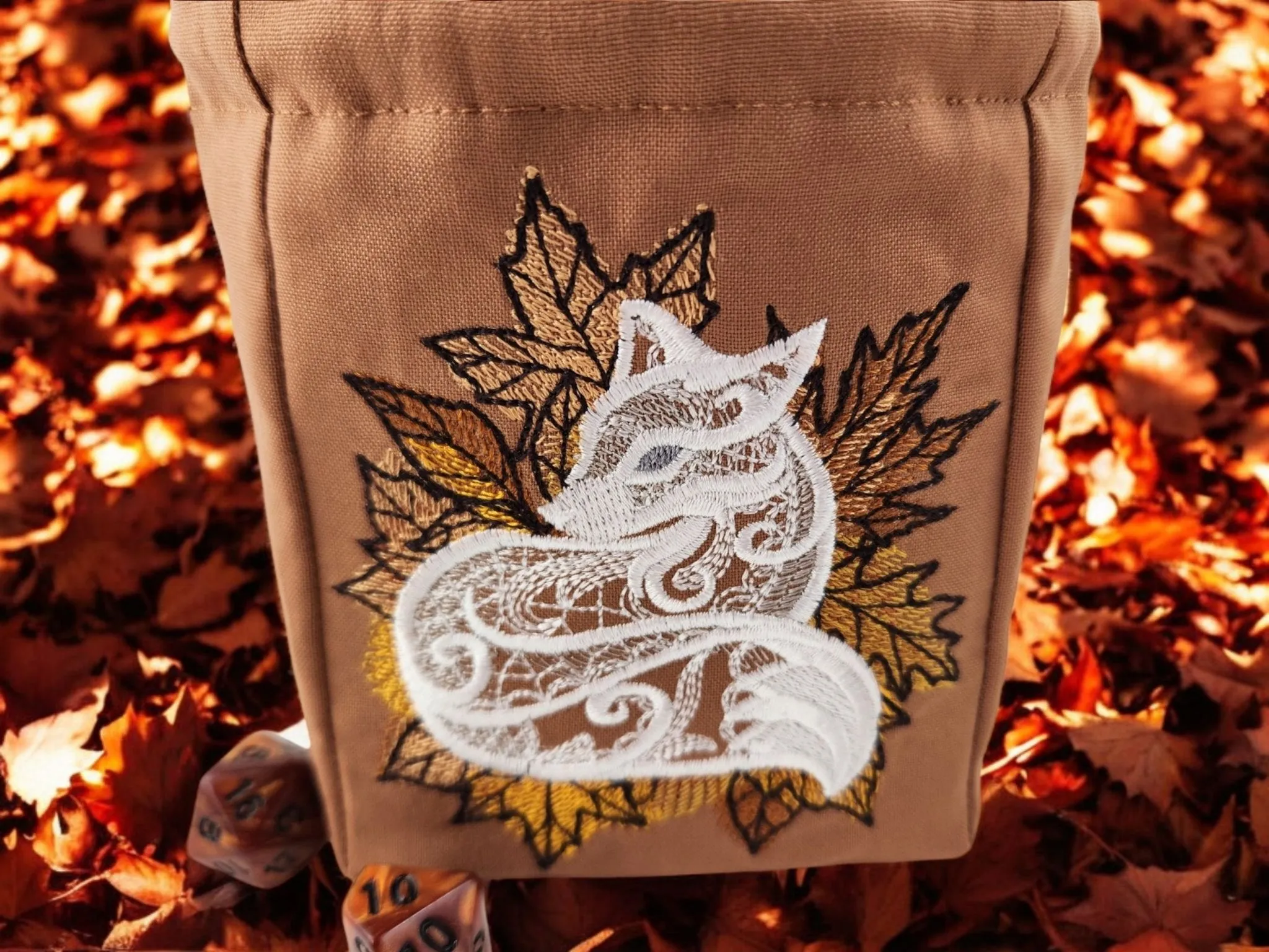 Fox vixen dice bag